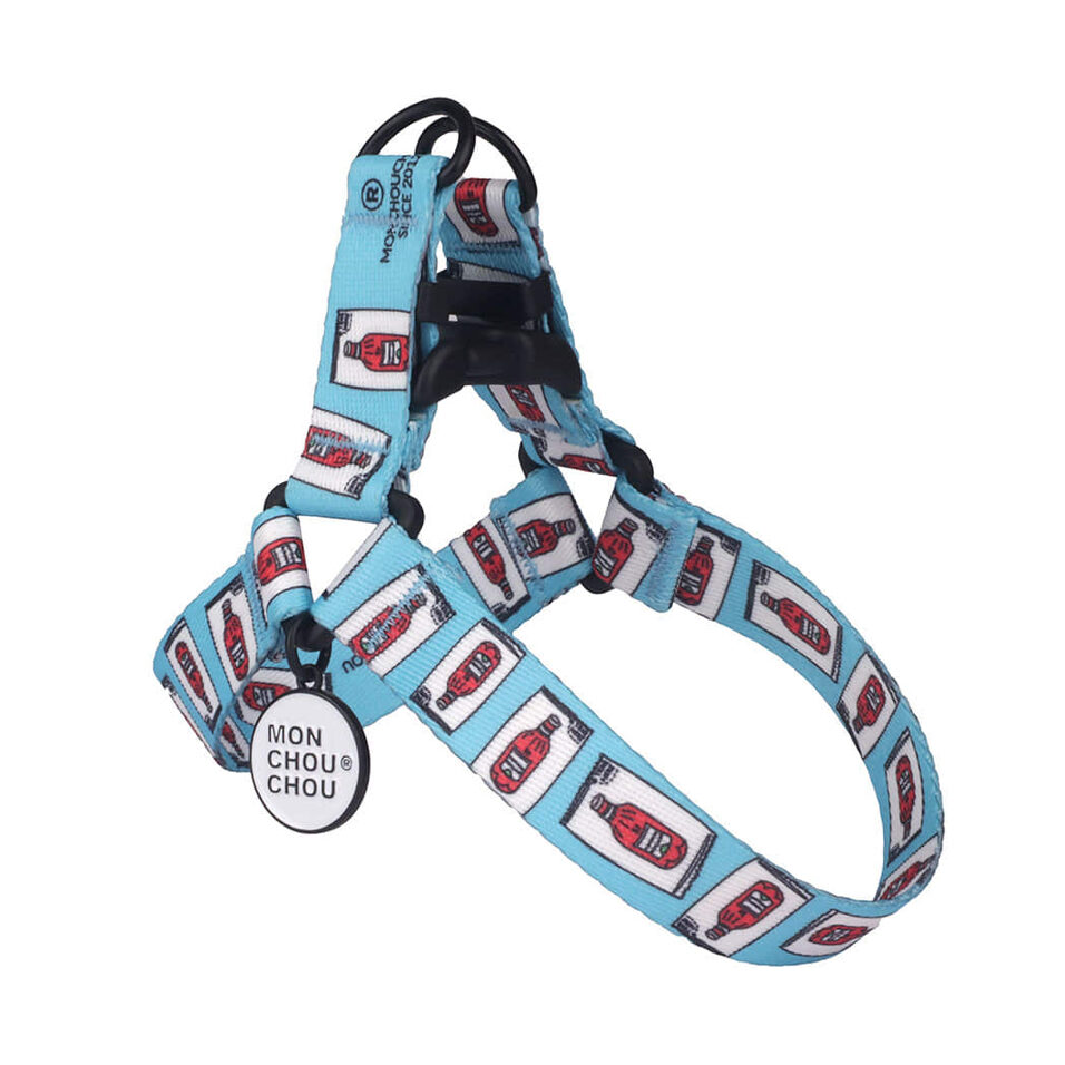 Walk with Dog Harness (Tomato Ketchup)