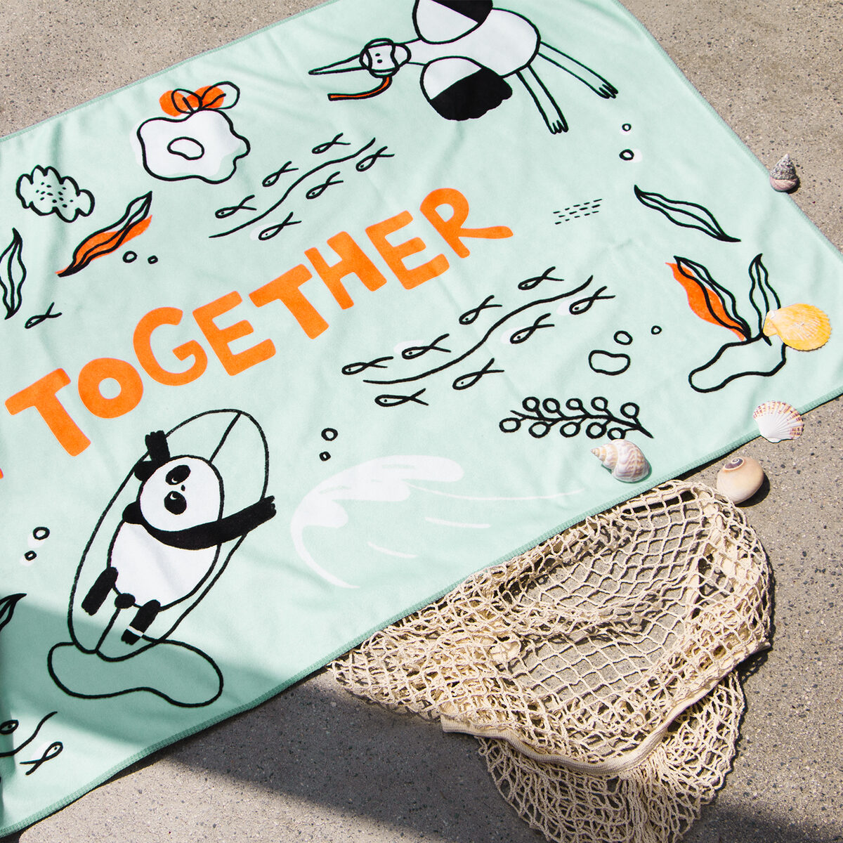 Better Together Beach Towel