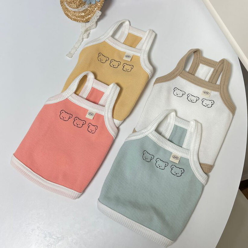 Three Bears 華夫格背心
