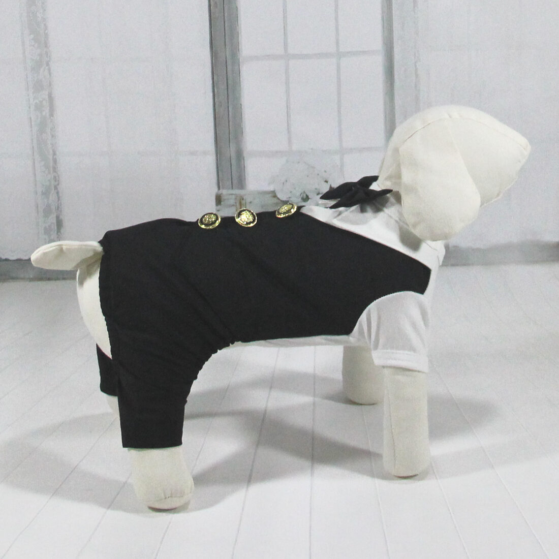 仿兩件頭連身煲呔男裝禮服套裝