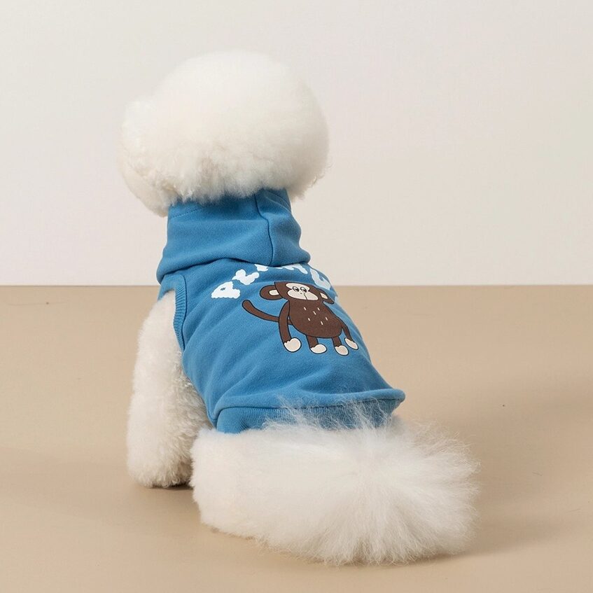 Peanut Monkey Sleeveless Hoodie