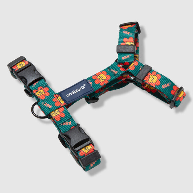 Flower Lion Harness (Green)
