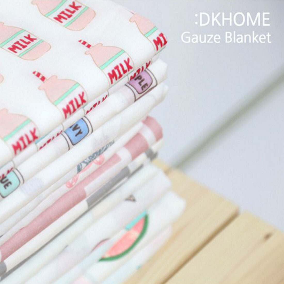 DK Home 家庭雙層紗布毯