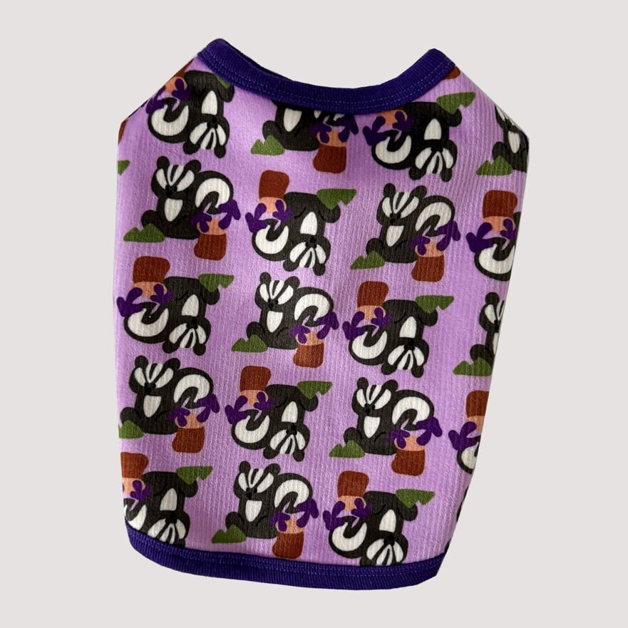 Skunk and Mushroom Buddle Vest