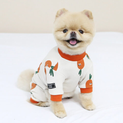 紅蘿蔔純棉多合一連身衣