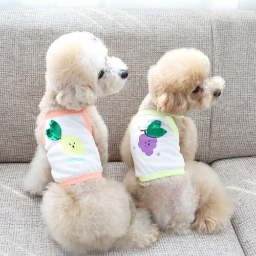its dog 水果作物小背心