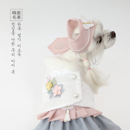 雪中​​花絎縫背心