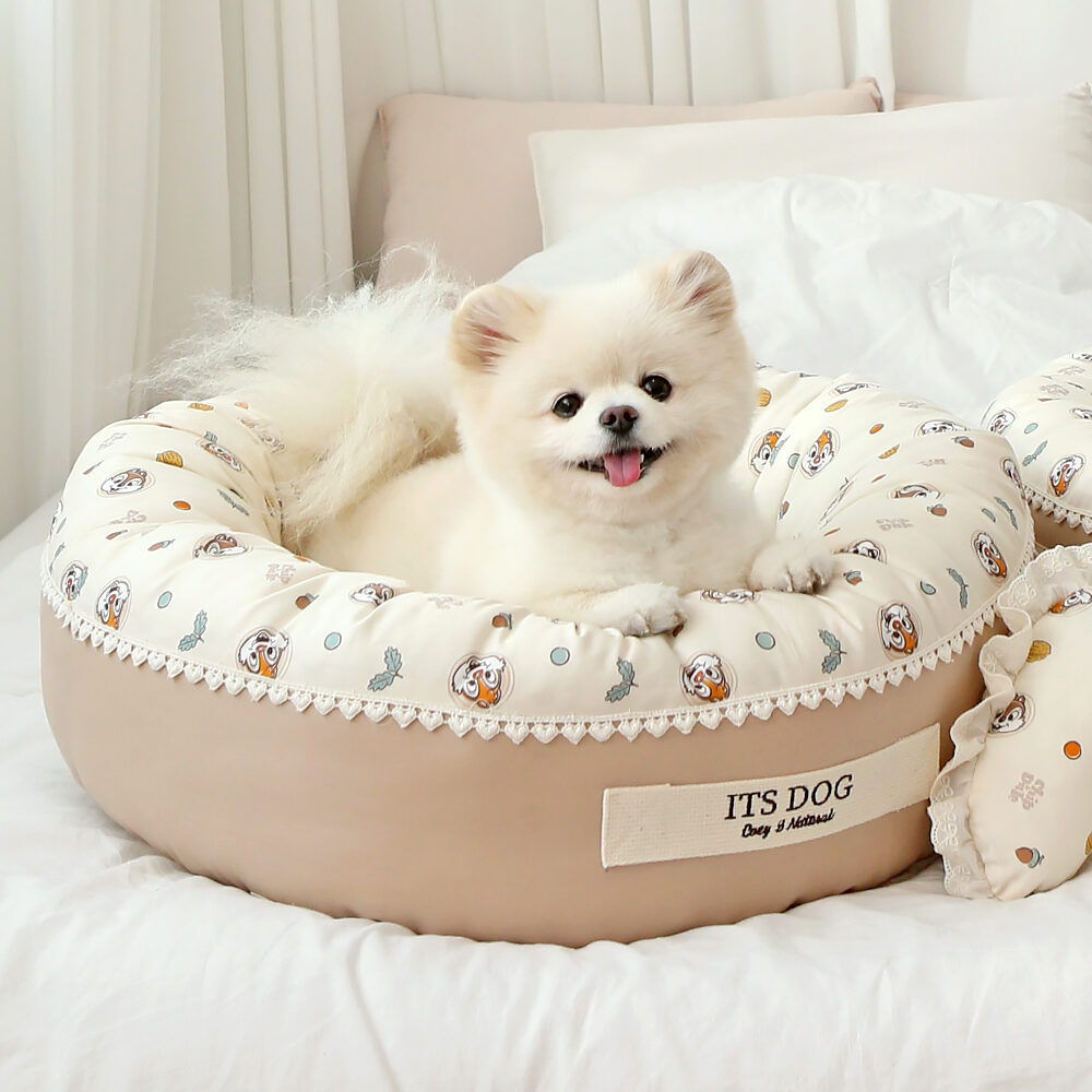 Disney Organic Chip and Dale Round Bed