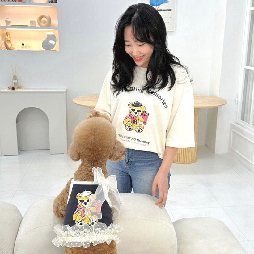 Puppy Couple Look Bling Bling 背心親子裝