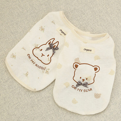 its dog 有機 OH MY BEAR/BABBIT 背心