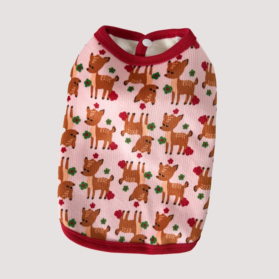 Flower Deer Buddle Vest