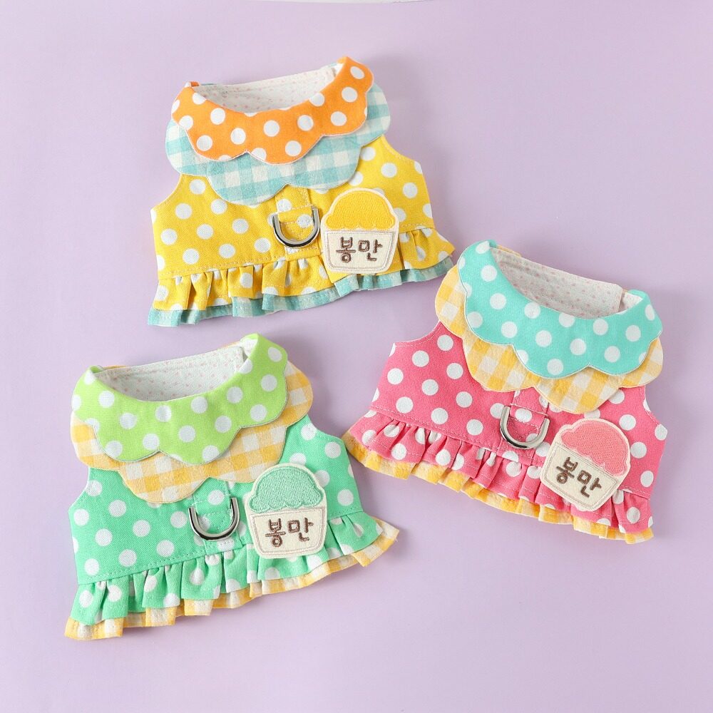 Ice Cream Name Tag Dress Harness