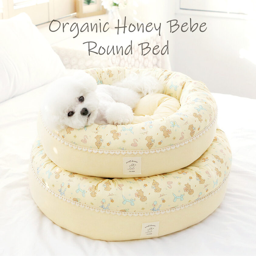 Organic Honey Bebe Round Bed