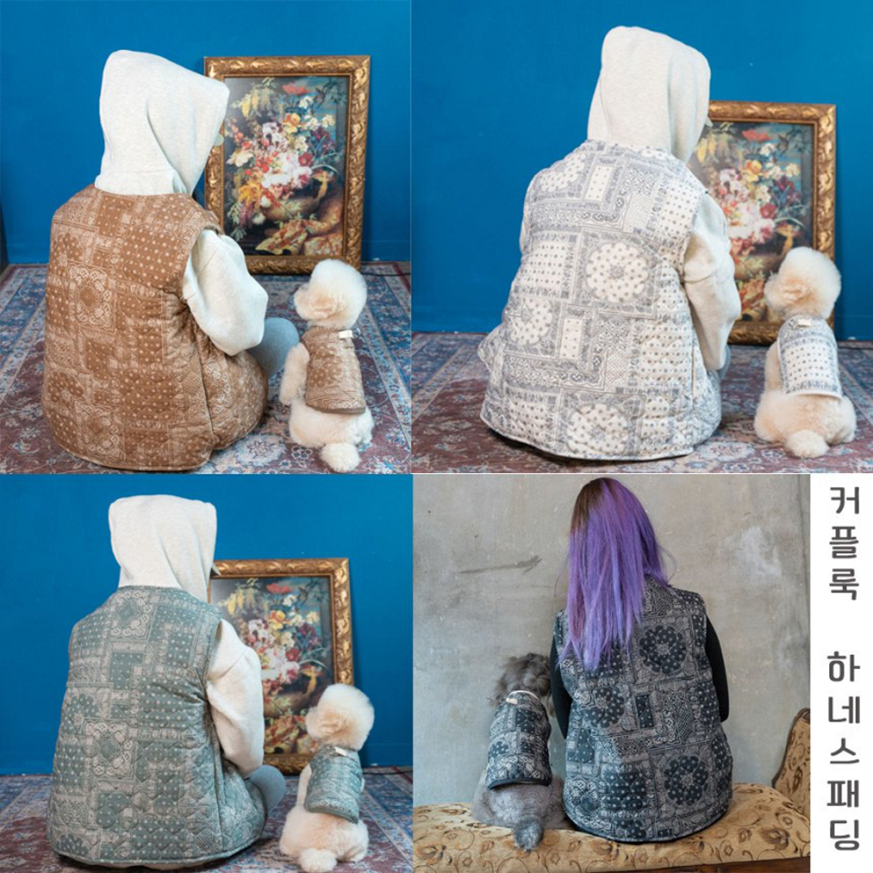 佩斯利背心胸帶親子裝