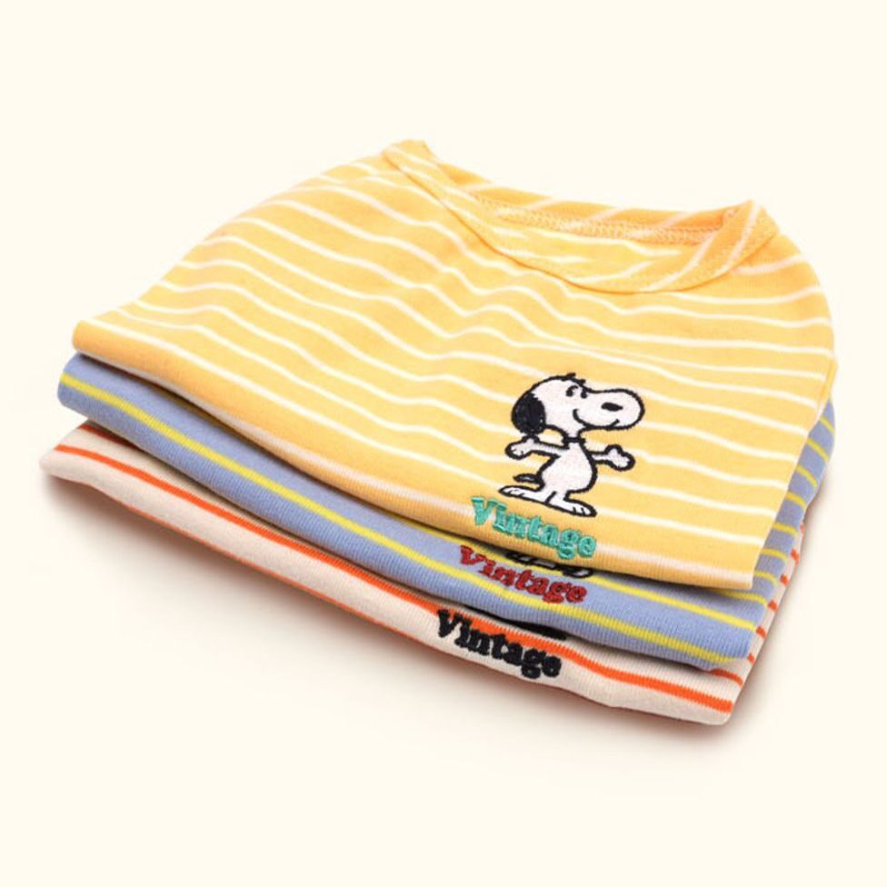 Peanut Color Stripe T-Shirt
