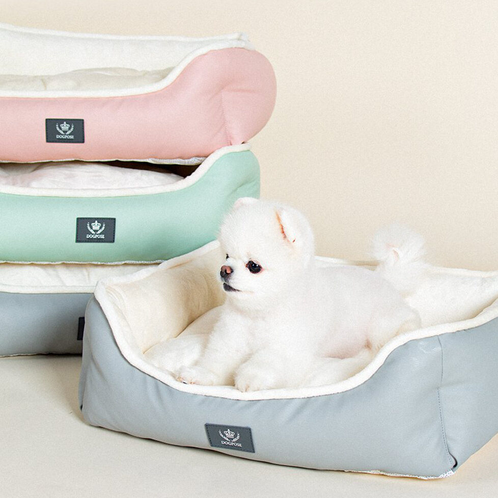 韓國素色方形床墊